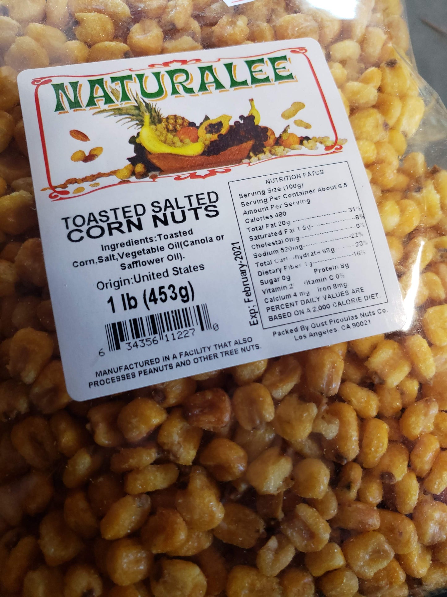 Toasted Salted Corn Nuts