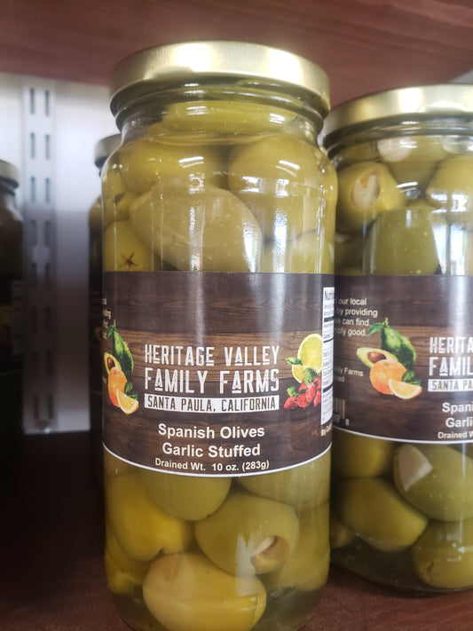 Spanish Olives Garlic Stuffed